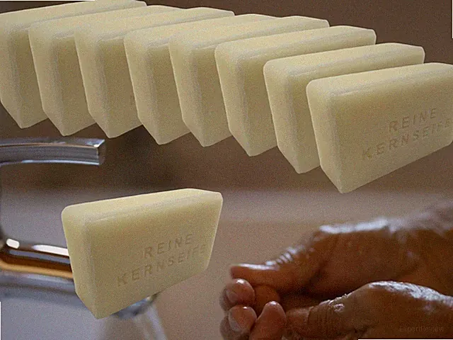 Kernseife rein 9× 100g Rindertalg Palmölfrei Parfüm frei ohne Farbstoffe GERMANY