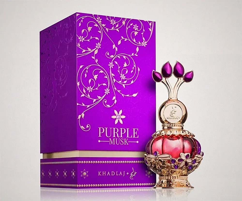 Khadlaj Purple Musk Parfümöl Für Damen 20 ml, Neu