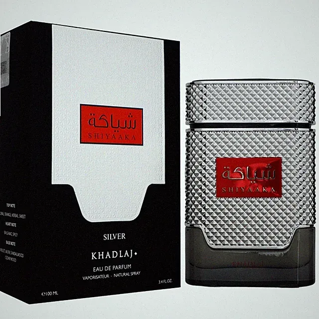 Khadlaj Shiyaaka Silver for Men 100 ml Eau de Parfum EDP Herrenparfum