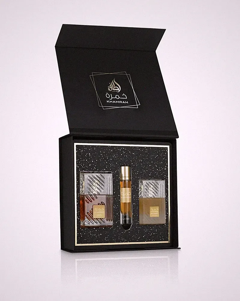Khamrah 3-teiliges Eau de Parfum -Geschenkset von Lattafa Perfumes