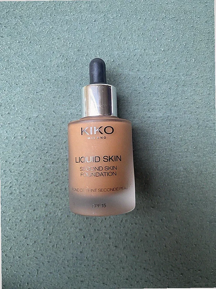 KIKO MILANO Liquid Skin Second Skin Foundation SPF 15 Parabenfrei Neutral 80 N80