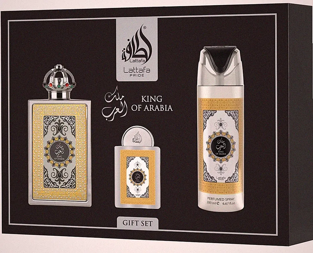 King of Arabia 3-teiliges Eau de Parfum-Geschenkset
