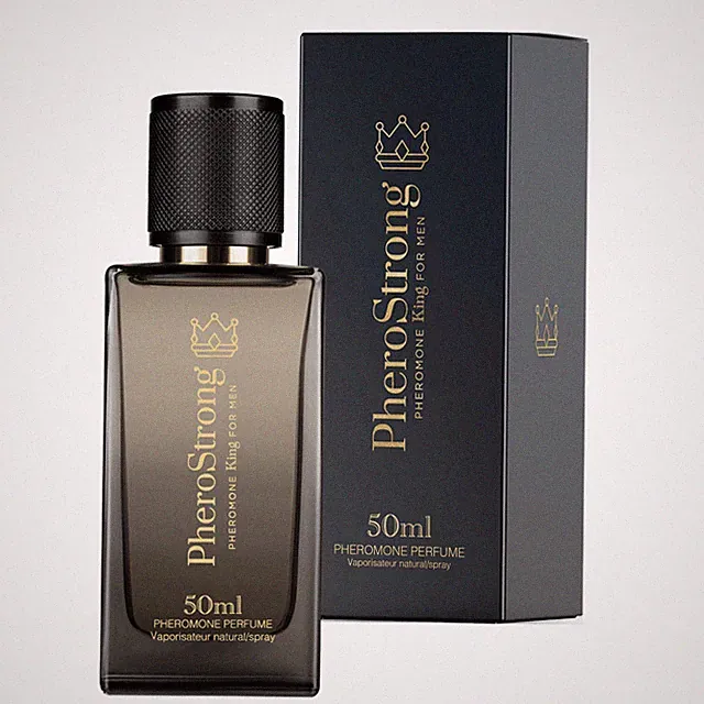 KING Parfüm mit Pheromonen für Männer verführerisches Sex Aphrodisiakum 50ml/1ml