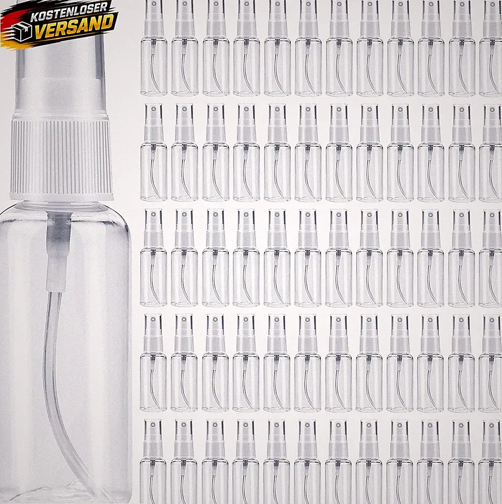 Kleine Sprühflasche 30ml für Parfüm Körperpflege Reisen wiederverwendbar transpa