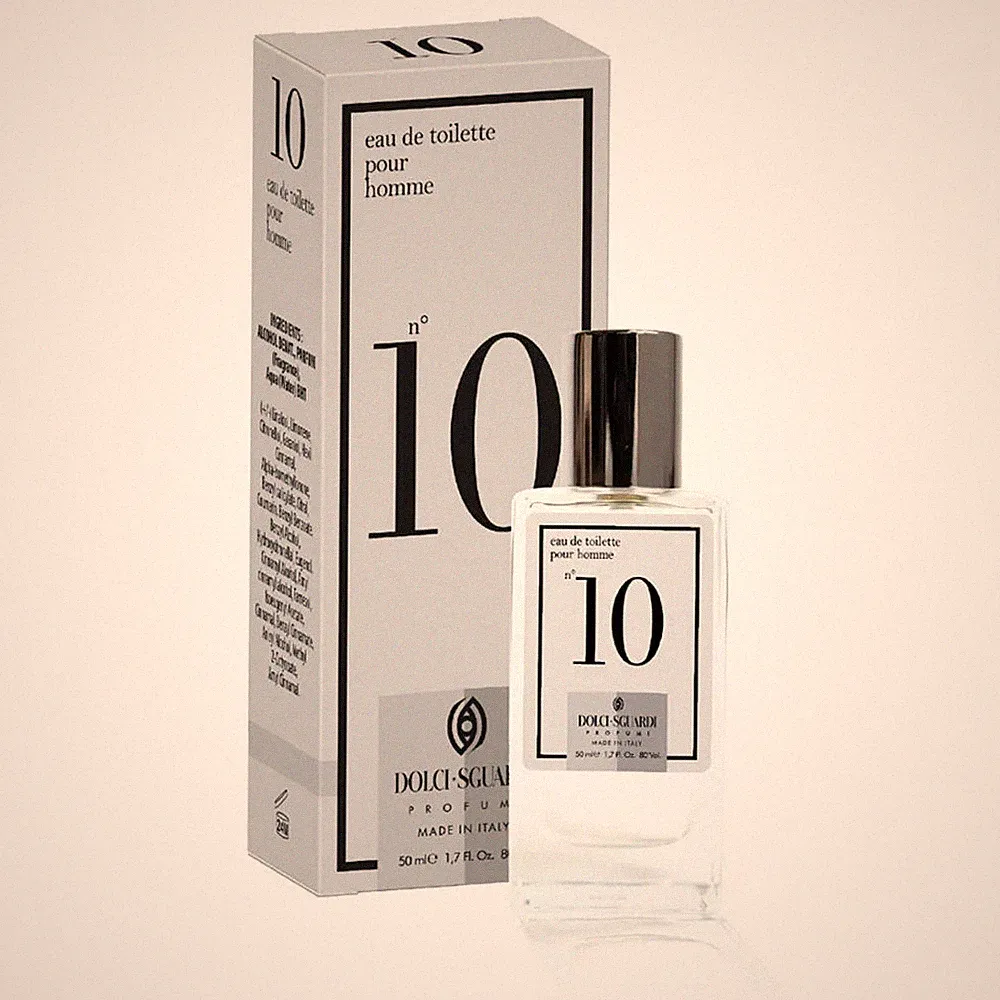 KÖRPERDUFT EAU DE TOILETTE FÜR HERREN NR. 10 50 ML DUFT FOUGÈRE ZITRUS