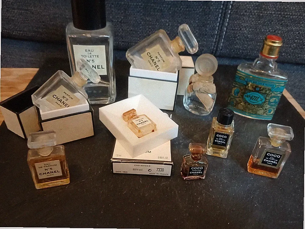 Konvolut Chanel nr 5. parfüme und 4711