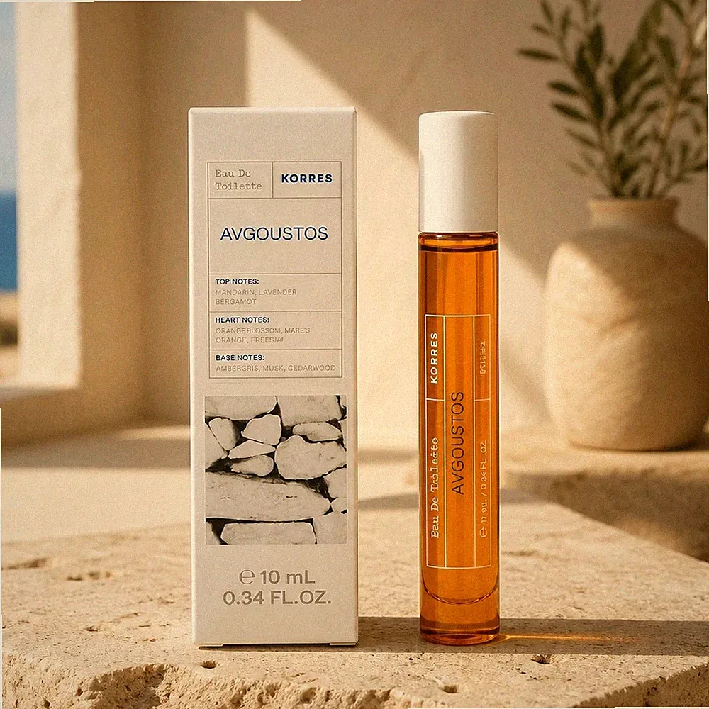 KORRES Avgoustos Eau de Toilette 10 ml Unisex Reisegröße Feige Mandarine