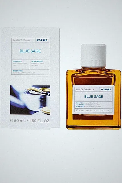 Korres Blue Sage Eau de Toilette Spray 50 ml Damenduft frischer würziger Duft