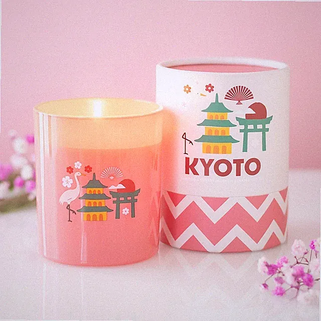 Kyoto Bamboo & Cherry Blossom Duftkerze Raumduft Geschenk