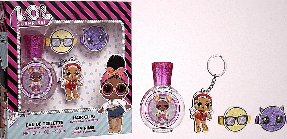 L.O.L. SURPRISE Surprise Geschenkset Parfüm für Kinder 30 ml in schönem Glasf...