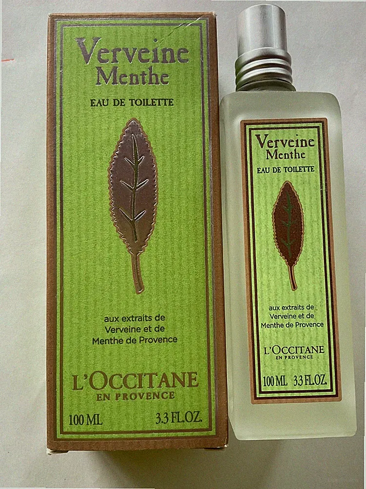 L‘Occitane Verveine Menthe EdT Eau de Toilette 100 ml Verbena Verbene Minze RAR