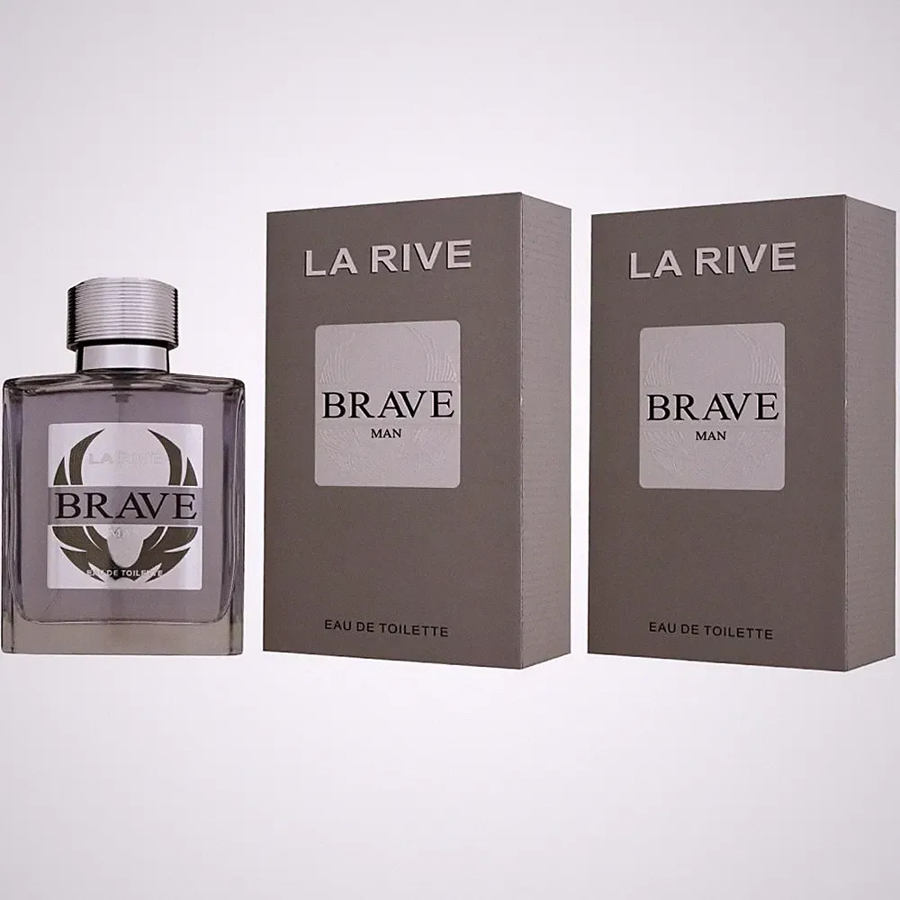 La Rive Brave 2 x 100 ml Eau de Toilette EDT Herrenparfum