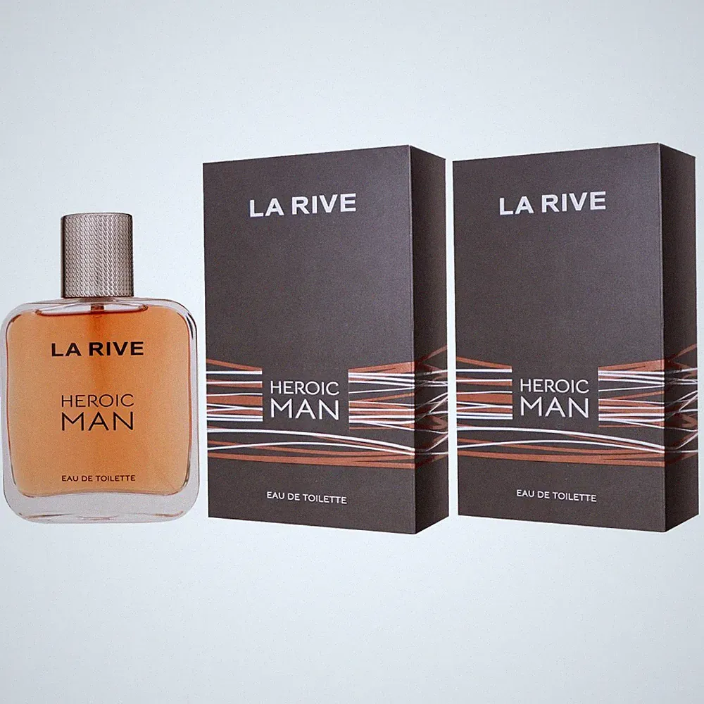 La Rive Heroic Man 2 x 100 ml Eau de Toilette EDT Set Herrenparfum