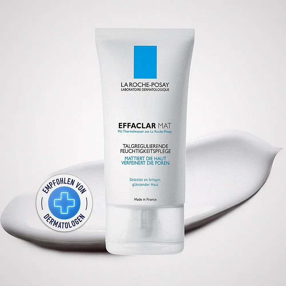 La Roche Posay Mattierende Feuchtigkeitspflege für 40 ml (1er Pack), Black