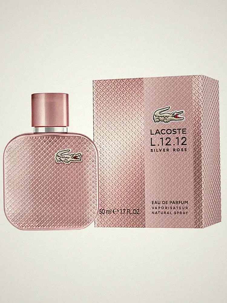 Lacoste L.12.12 Silver Rose Eau de Parfum Unisexparfum 50 ml Duft NEU OVP