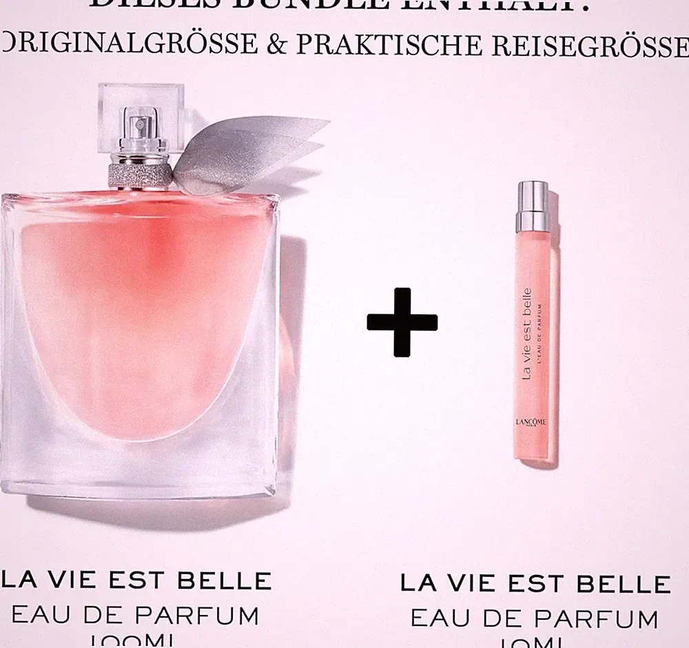 Lancôme La Vie est Belle Eau de Parfum 100ml + 10 Ml nachfüllbarer Flakon
