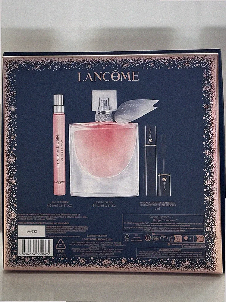 Lancôme La Vie est Belle Eau de Parfum Set EdP 50ml EdP 10ml Hypnôse Mascara 2ml