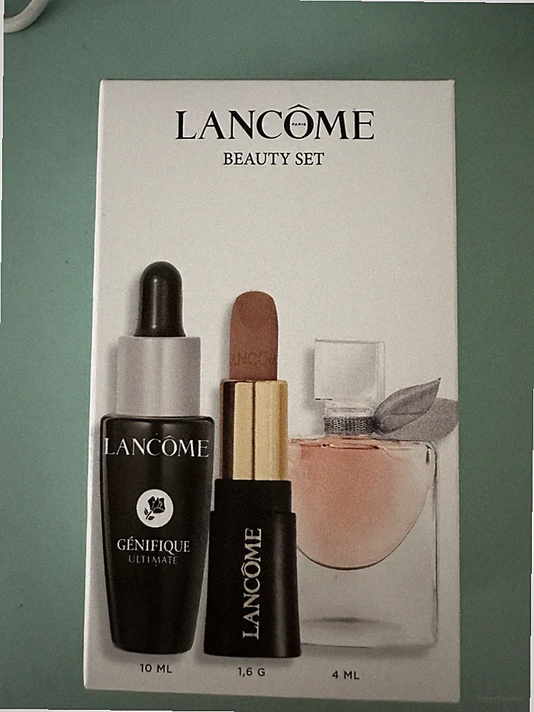 Lancôme La Vie Est Belle L'Eau de Parfum Miniatur, L'Absolu Rouge Lippenstift