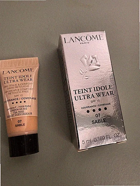 Lancome Teint Idole Ultra Wear Nude Foundation 5ml Shade 07 Sable - Neu Probe