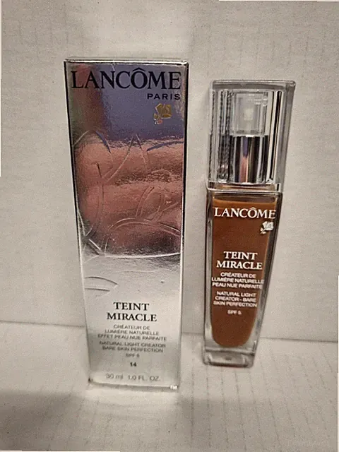 Lancome Teint Miracle Natural Foundation 14 Brownie 30 ml