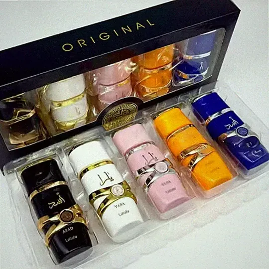 Lattafa 5er Set Collection Geschenkset Eau de Parfum je 30 ml (Assad & Yara)