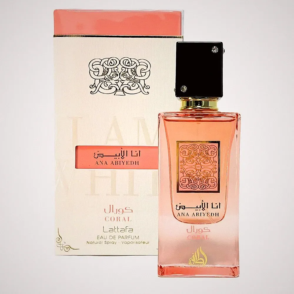 Lattafa Ana Abiyedh Coral Eau de Parfum 60ml