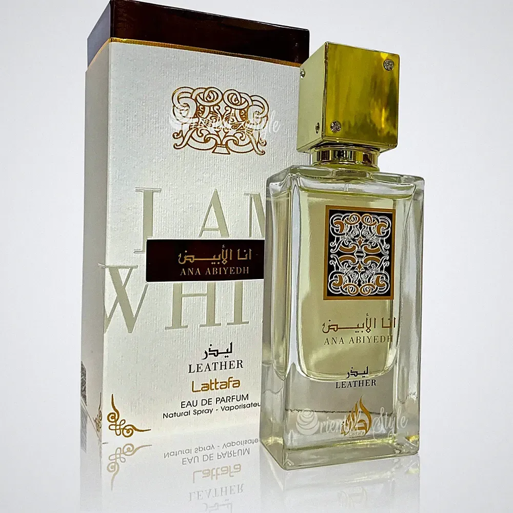Lattafa Ana Abiyedh Leather 60ml Unisex Eau de Parfum Duft Ledrig Würzig Erdig