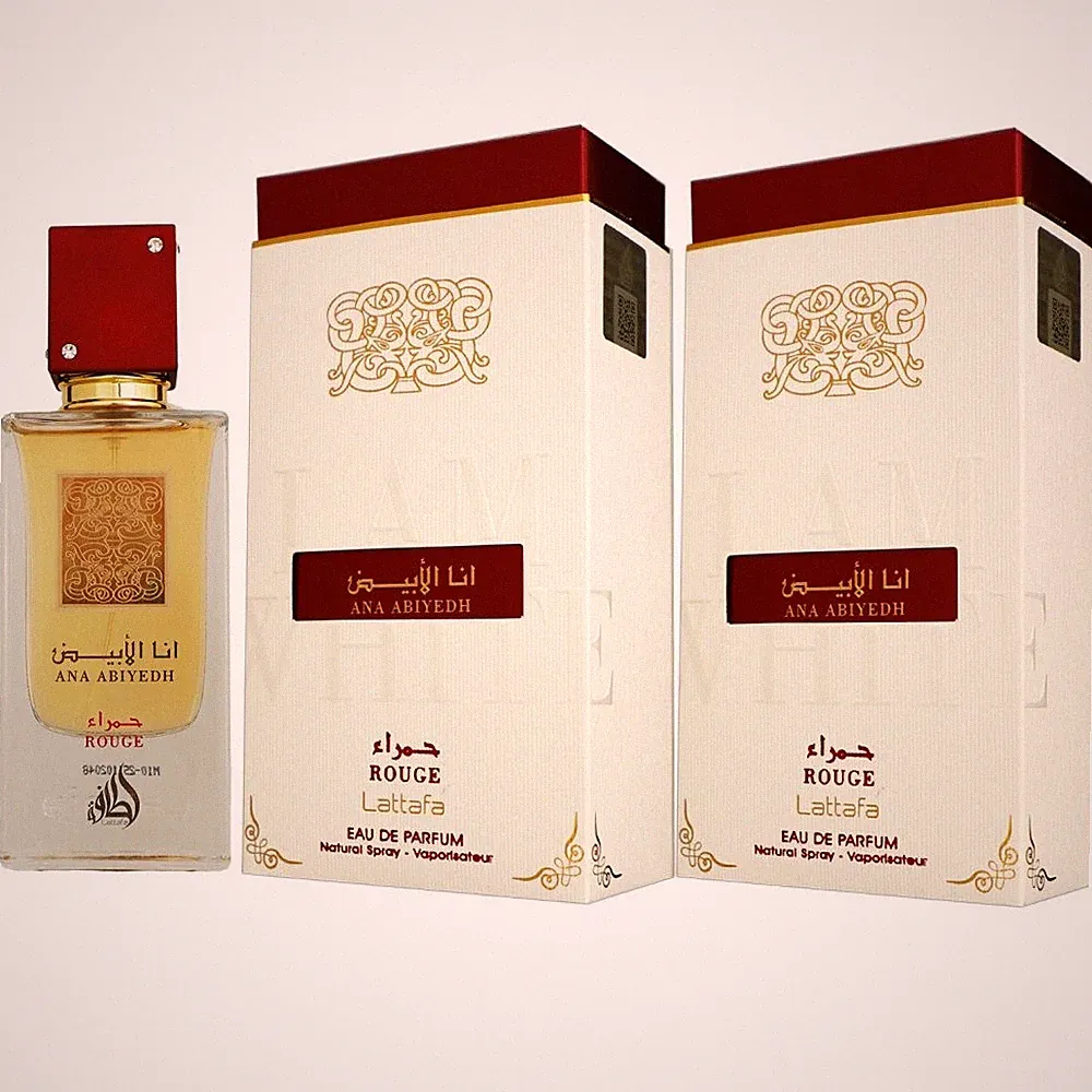 Lattafa Ana Abiyedh Rouge 2 x 60 ml Eau de Parfum EDP Damenparfum Set