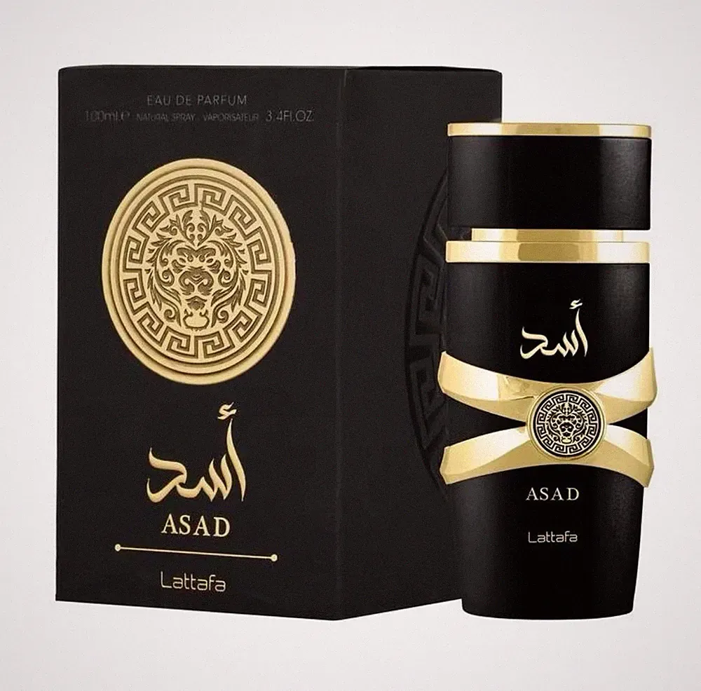 Lattafa Asad Eau de Parfum 100ml Herren Original Parfum Neu OVP