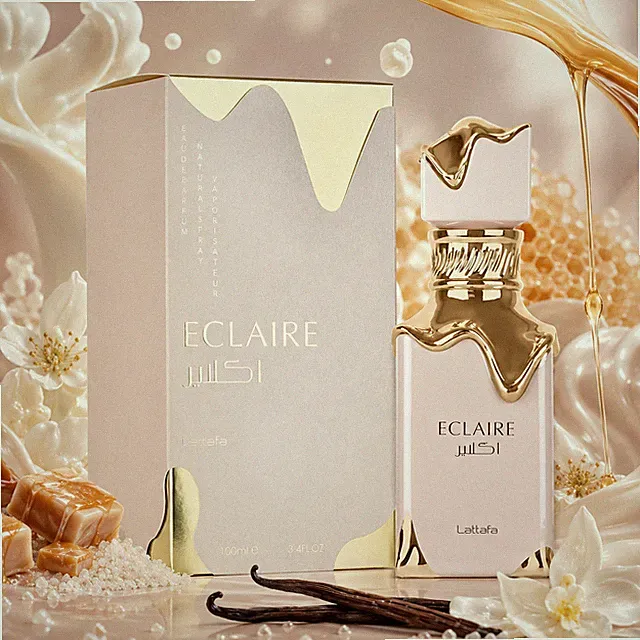 Lattafa Eclaire Eau de Parfum 100ml Damen EDP Gourmand Vanille Karamell Neu
