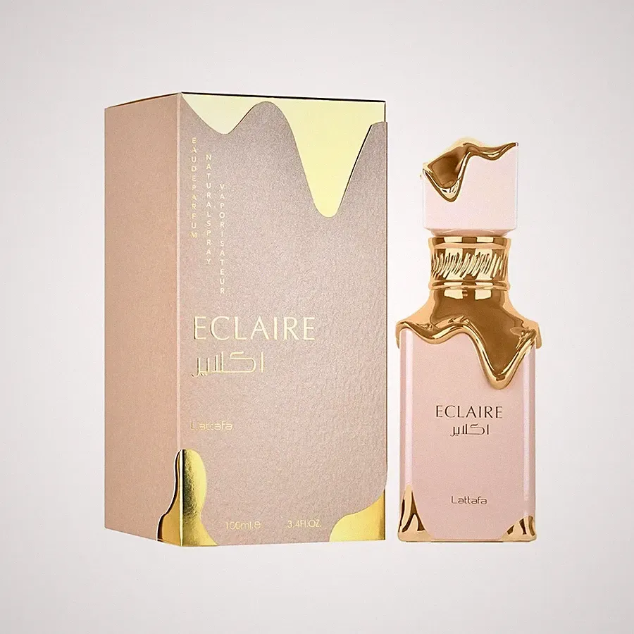 Lattafa Eclaire Eau De Parfum / Süßer Gourmand-Duft für Frauen 100 ml