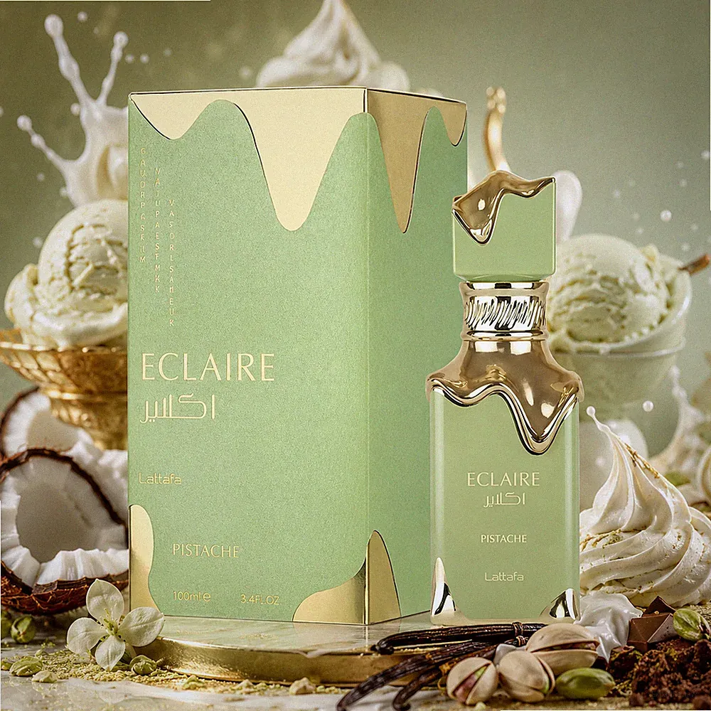 Lattafa Eclaire Pistache 100ml EDP Unisex Pistazie Vanille Gourmand Parfum