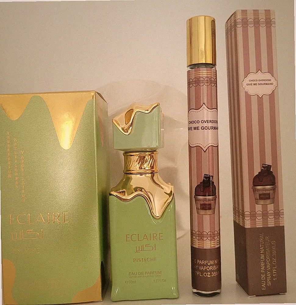 Lattafa Eclaire Pistache Eau de Parfum ca 47 ML Unisex Damen CHOCO OVERDOSE