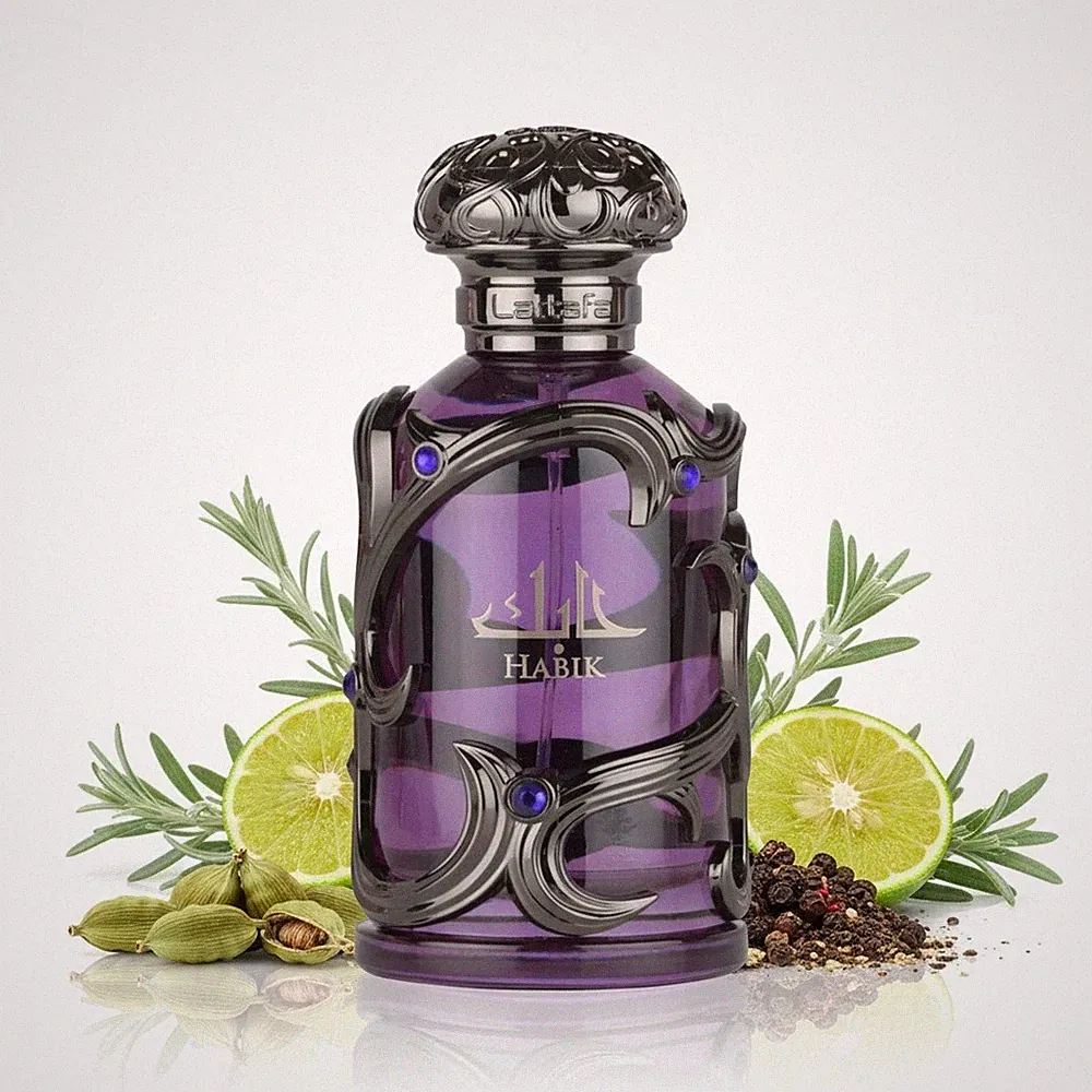 Lattafa Habik for Man 100ml Eau de Parfum Natural Spray Herren Parfüm