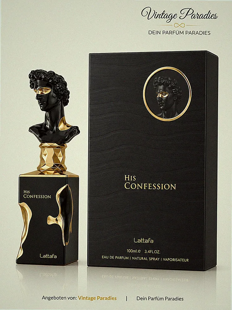 Lattafa His Confession Eau de Parfum 100ml Herren Parfüm EDP / Neu OVP
