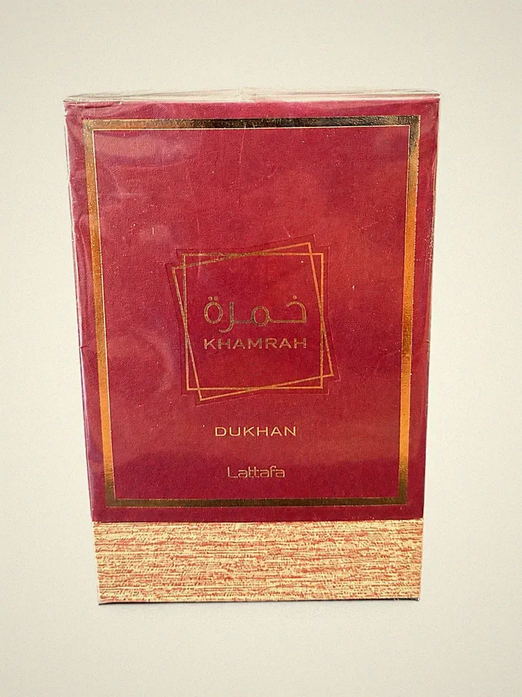 Lattafa Khamrah Dukhan 100ml EDP Unisex Parfum Smoke Orientalischer Bernstein Neu