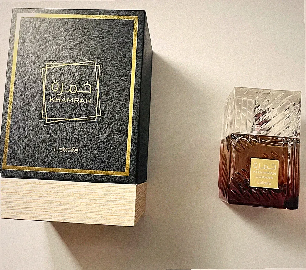 Lattafa Khamrah Dukhan Eau de Parfum Natural Spray 100 ml Normale Größe