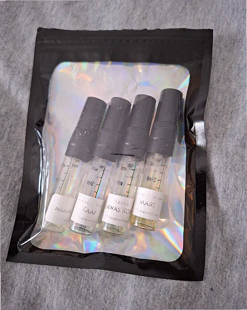 Lattafa Khamrah Eau de Parfum Spray Proben Set 1 ml Probiergröße