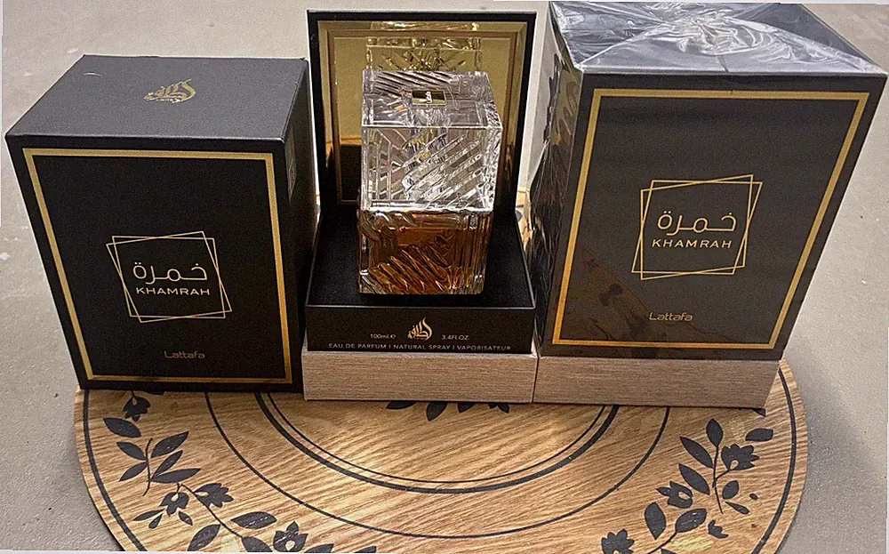 Lattafa Khamrah Eau de Parfum Spray Vanille 100 ml Normale Größe