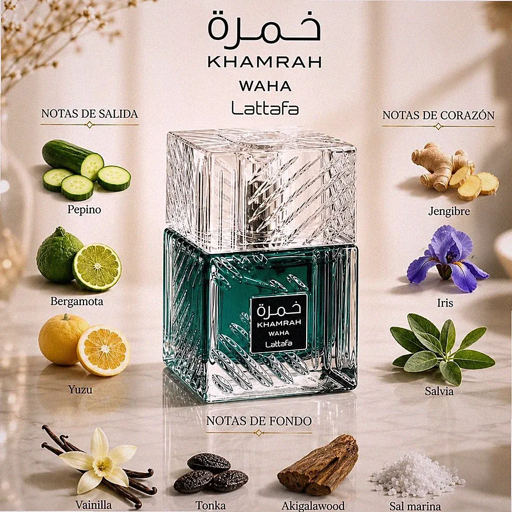 Lattafa Khamrah Waha Eau de Parfum 100ml EDP Unisex - Neu & Original