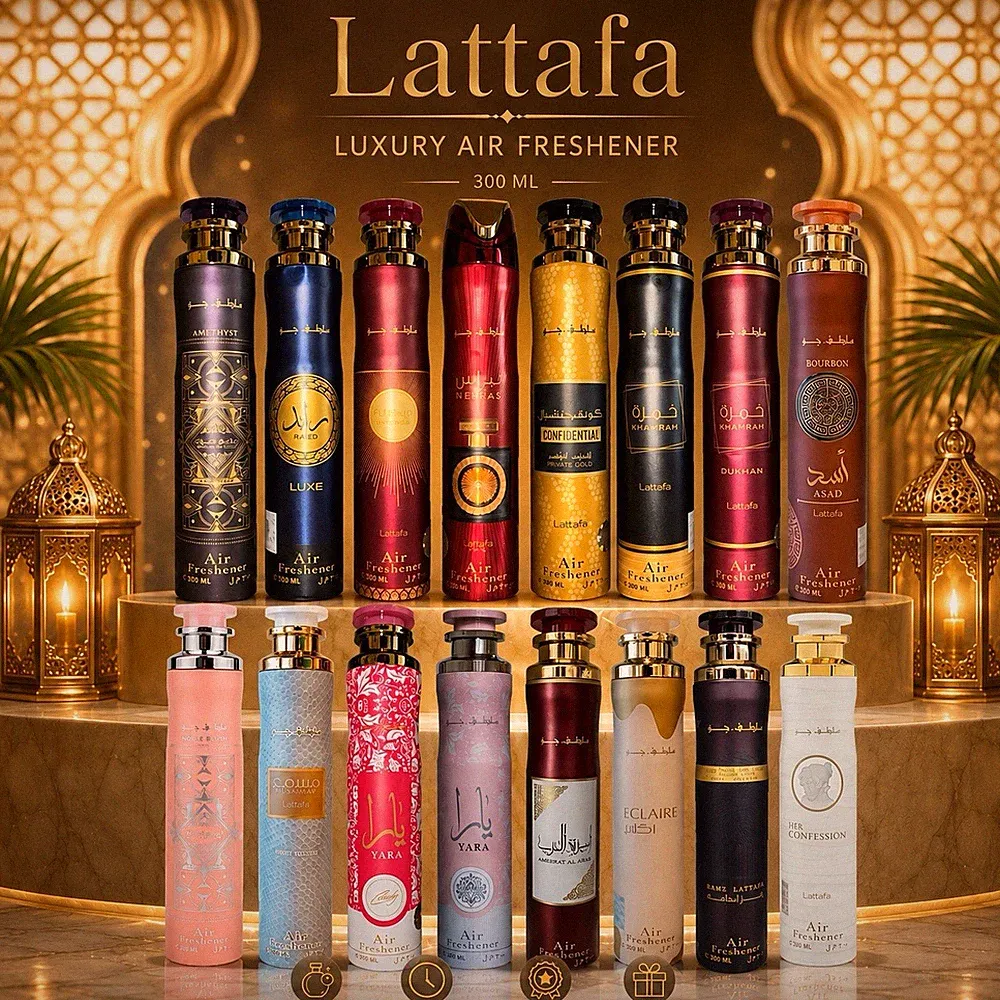 Lattafa Lufterfrischer 300ml Raumduft Raumspray Raumparfum Air Fresh Orient Neu