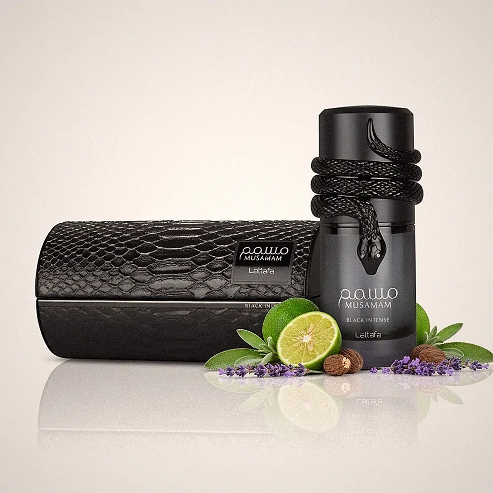 Lattafa Musamam Black Intense 100ml Eau de Parfum Natural Spray Unisex