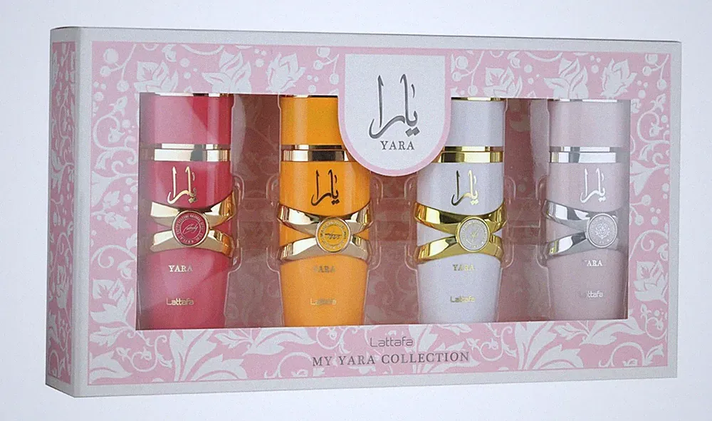 Lattafa My Yara Collection Geschenkset 4x25ml EDP Yara Candy Moi Tous