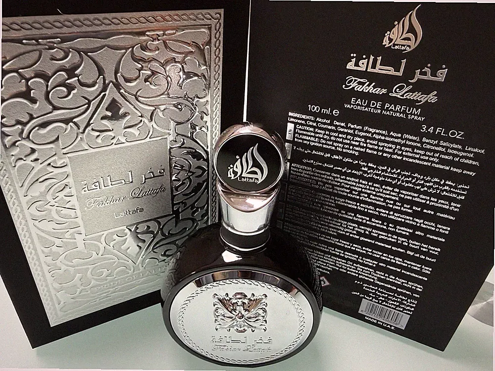Lattafa Perfumes Fakhar Black Eau De Parfum 100Ml Spray Arabe Original Envío MRW