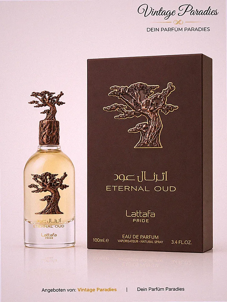 Lattafa Pride Eternal Oud Eau de Parfum 100ml Unisex Parfüm EDP Oud Orientalisch