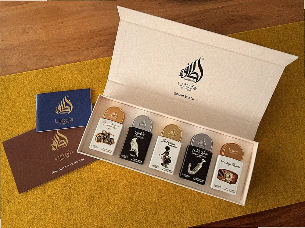 Lattafa Pride No. 5 Giftset Collection (Eau de Parfum, 5 x 20ml) inkl. OVP