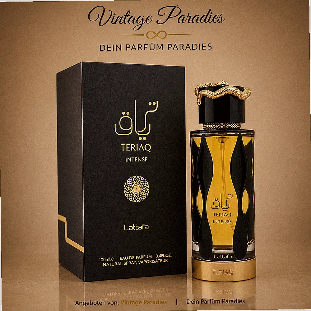 Lattafa Teriaq Intense 100 ml Eau de Parfum Unisex EDP süß würzig orientalisch