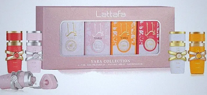 Lattafa Yara Collection 20ml 4pcs Gift Perfume Drops (24,99 €/100 ml)