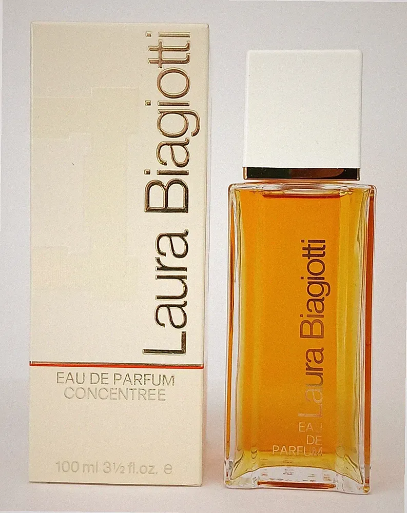 Laura Biagiotti Eau de Parfum Concentree Splash 100 ml EdP OVP Eurocos Vintage