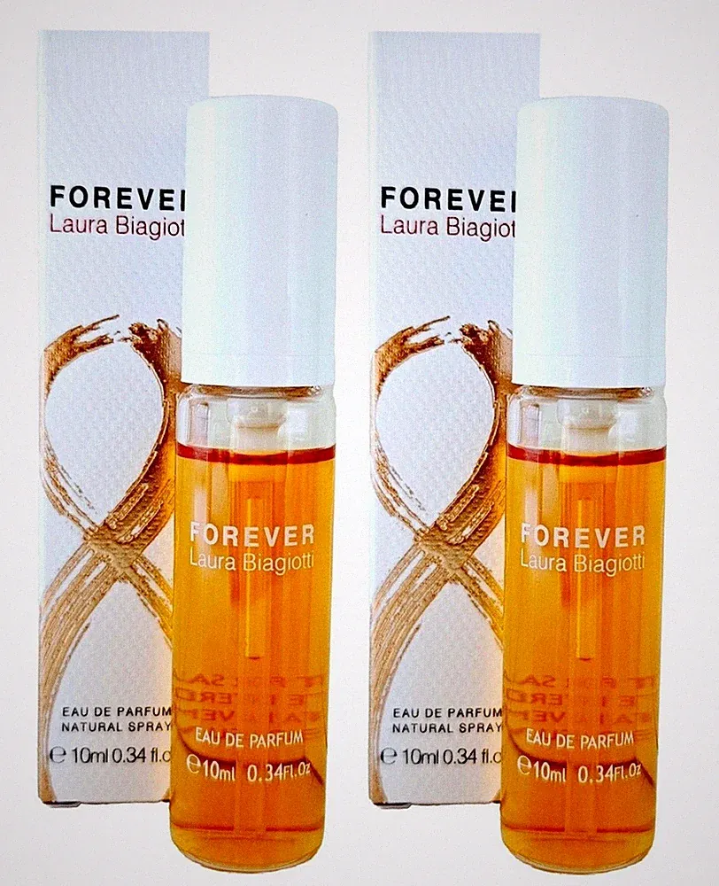 Laura Biagiotti FOREVER 20 ml Eau de Parfum Spray Neu Damen-EdP Reisegröße 2x 10